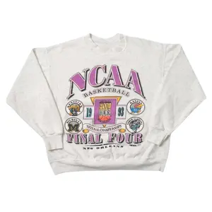 Vintage Style Basketball Championship Crewneck Sweatshirt, 90s Sports Tournament Oversized Sweatshirt