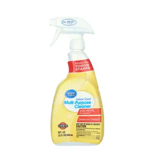 Great Value Bleach FREE Lemon Scented All Purpose Cleaner 32 floz