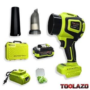 Multifunctional Turbo Jet Blower,Leaf Blower,Powerful Turbo Fan,Pure Copper Motor,Car Drying After Washing, Handheld Snow Blower, Cordless Turbo Power Dust Collector, Suitable for Home Improvement, Gardening, Compatible with Makita Batteries El duster air