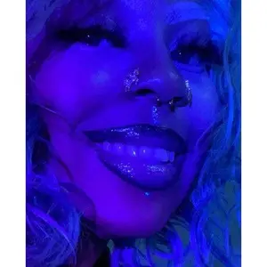 Gold Pegasus Nose Stud Ring Piercing