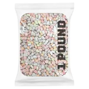 Dehydrated Rainbow Mashmallows Bulk 1 lb. Sealed Bag