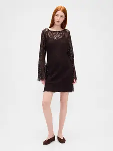 Gap Women's Lace Mini Shift Dress