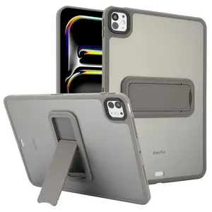 Matte Clear iPad Pro 11 Tablet Case with Stand | Fits 2018-2024 10.9/11 Inch Models | Shockproof Cover Tablet Accessories