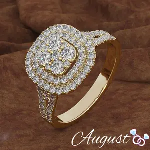 Cubic Zirconia Eight Hearts and Eight Arrows Women's Ring Sparkling Square Jewelry Anniversary Gift Shopping Festival Gift Size 6-11