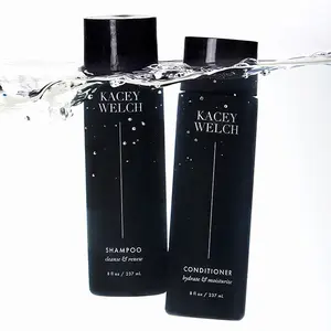 2 Piece Bundle - Includes Cleanse & Renew Shampoo & Hydrate & Moisture Conditioner by Kacey Welch (8 oz) - Sulfate Free - Color Safe - For All Hair Types