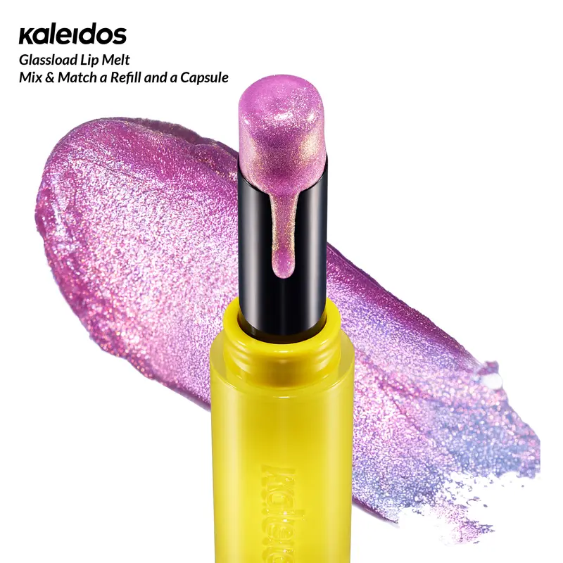 Kaleidos Glassload Lip Melt (Mix & match a refill + a capsule) | Glass-Level Shine, Balm-Level Hydration