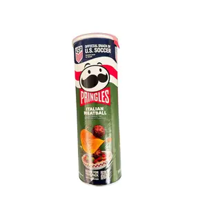 Limited Edition Pringles Italian Meatballs Flavor Potato Chips- 1 Can