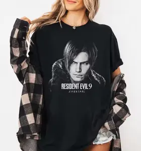 Hot new 2026 Resident Evil Requiem Leon S Kennedy Shirt Grace Ashcroft Victor Gideon Tee Short Sleeve Men Women for Spring and Summer Unisex #tshirtoutfit #tiktokshopfinds #trendalert #streetstyle #outfitinspo