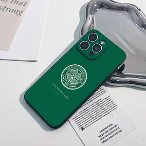 S-celticC-CS-ES FC Phone Case for iPhone 17 Air 16 15 14 13 12mini 11 Pro Max Plus XR XS Black Soft Silicone Cover