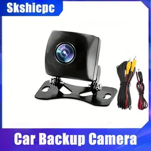 1pc Car Rearview CCD Backup Camera, Micro Wide-Angle, Night Vision Function, Easy to Install, 480P Backup Camera, Suitable for 12V Vehicles