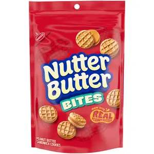 Nutter Butter Bites Peanut Butter Sandwich Cookies, 8 oz Nutter Butter Bites Peanut Butter Sandwich Cookies, 8 oz
