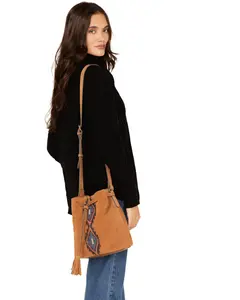 Shyanne Women's Women'S Sierra Suede Bucket Handbag - Safa24hb6-Bn