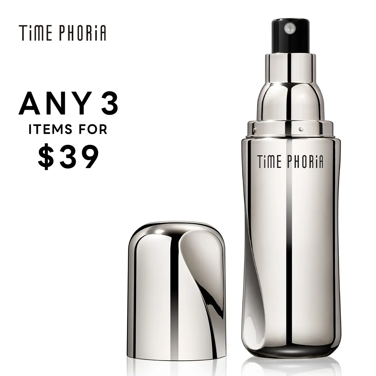 [Any 3 items]TIMEPHORIA Cosmetic Grade Makeup Setting Spray 60ml - Matte Finish, Oil Control, Fine Mist, Breathable, Quick-Drying Formula, Flawless, Nourishing, Transfer-Proof, Normal Skin Lock, Supernova Bottle with Hyaluronic Acid