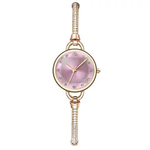 OIDEA Rhinestone Decorated Watch & Square Chain Bracelet Set - Women's Adjustable Band Casual Jewelry, Customizable Size, Elegant Fashion Accessory Gift for Girlfriend,summervibes