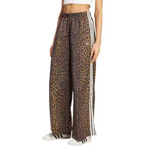 Adidas Originals Multicolor/Bronze Strata Wide Leg Satin Pants, KA2666