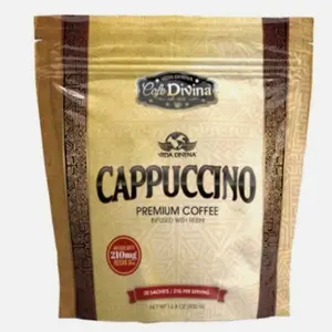 Cappuccino by Cafe Divina Coffee infused with Reishi