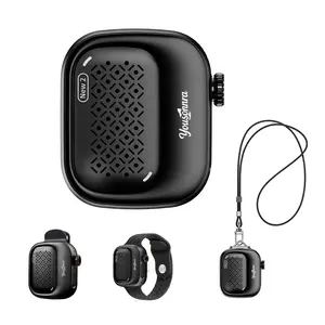 Yousonnra New2 Wearable Bluetooth Speaker, 129dB Loud Sound, IP69 Waterproof, 20H Battery Life, Clip-On Design for Hiking, Cycling, Gym and Travel