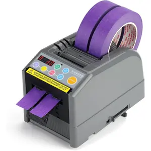 Automatic Ribbon  Machine, Automatic Tape Dispenser,Tape Width 6-60mm,Length 5-999mm Double-Sided Tape, Adhesive  with Manual & Auto Ideal for Business & Home.