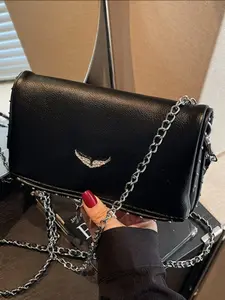 Women's Handbag 2026 New Fashion Versatile Chain Shoulder Bag, Handheld Bag Purse, Simple Crossbody Small Square Bag, Stylish and Practical Accessory
