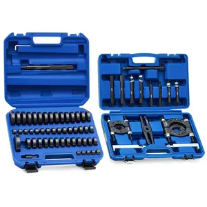 Orion Motor Tech 2 in 1 Bushing Driver Tool & Bearing Press Kit, Complete Bushing & Bearing Service Kit with 2" and 3" Jaws, 5 Ton Capacity Bearing Separator, Heavy Duty Wheel Bearing Puller Tool Set, fathersdaygift