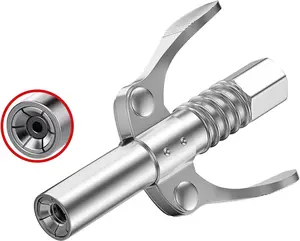 Coupler,  Joint Fittings, Quick Lock Double Handles   Tip with 6 Thickened Claws, Compatible with All  ,Suitable for Automobiles Ships Farm Machinery Etc.