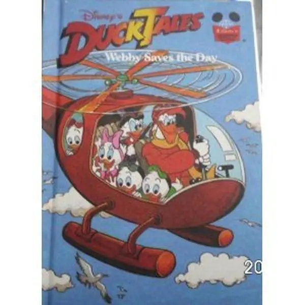 Used Hardcover Book - Duck Tales: Webby Saves the Day by Walt Disney, Good Kid Book for Literature Enthusiasts, Kid Books