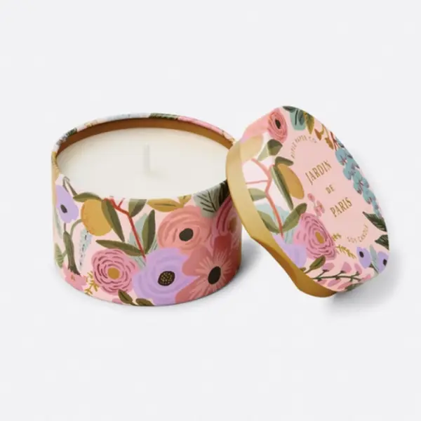 Jardin De Paris 3 oz Tin Candle - Rifle Paper Co.