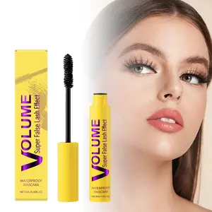 Long and curled mascara, enhancing the density and length of eyelashes. Washable formula. Black color. 0.3 fluid ounces.