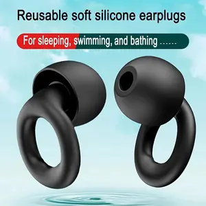 Soft earplugs, suitable for sleep, swimming, traveling and bathing - ergonomically designed earplugs that fit comfortably and aid in sleep, suitable for water activities, Waterproof Earplugs