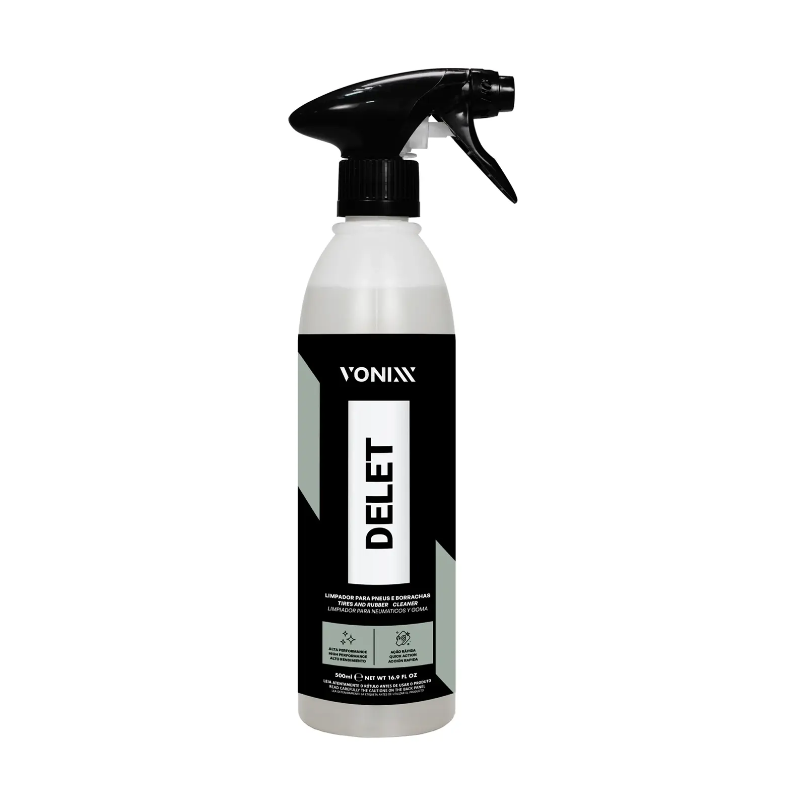 Vonixx Delet Tire and Rubber Cleaner 16.9 fl oz (500 ml)