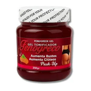 Fenogreco (Fenugreek) Toning Gel – 250 g – 100% Natural with Real Fenugreek Seeds – Hydrating & Toning Sensation – Cosmetic Skin Gel for Soft, Smooth Appearance – No Additives – by BexpertsUSA