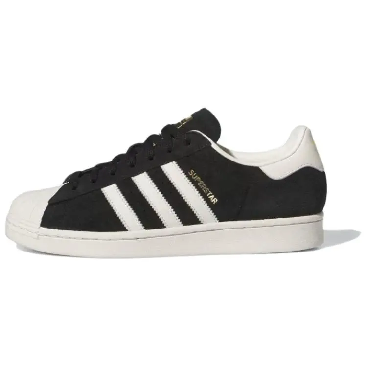 Adidas Foot Locker x Superstar '50th Anniversary' Men's & Women's Black Leather Upper Round Toe Laces All Seasons Trainer Sneaker