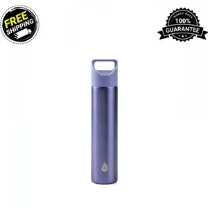 TAL 10 oz Purple Solid Print Double Wall Insulated Stainless Steel Water Bottle Drinkware Flasks