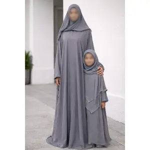 Nisa Abaya - Everyday Prayer - Gray (Mommy & Me)