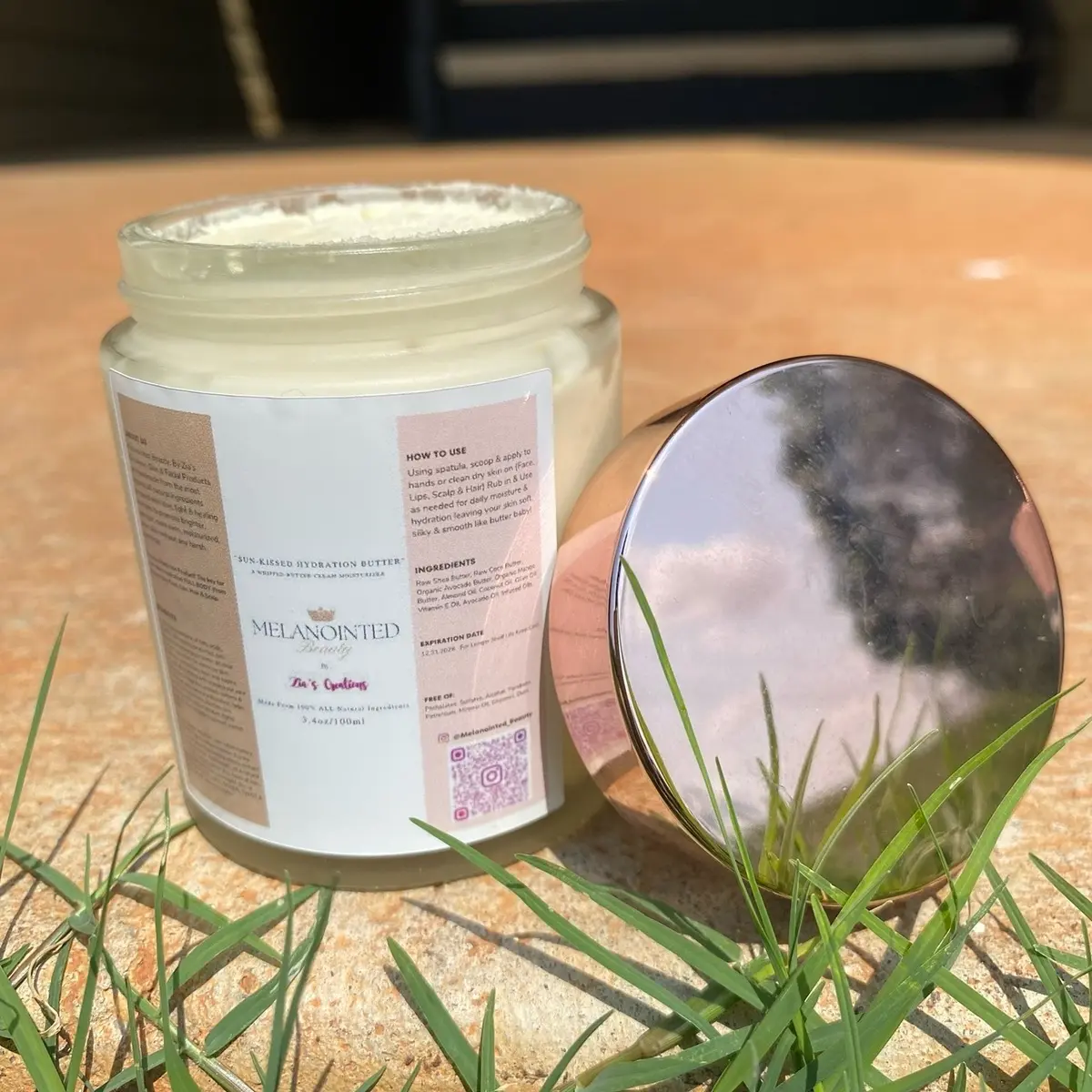 Melanointed Beauty “Sun-Kissed Hydration Butter” Dry Skin Hydrating