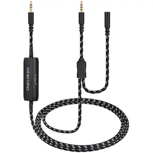 HD60 S+ Chat Link Pro Cable Replacement for Elgato HD60 X, HD60PRO Capture Card, Chat Adapter Replacement for Nintendo Switch, Xbox One and PS5, with in-line Isolator