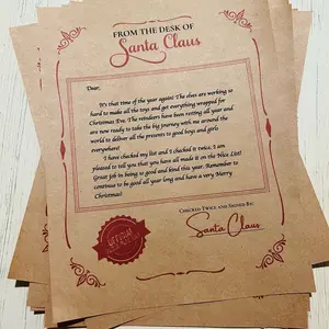 Personalized Christmas Santa Letters with goodies