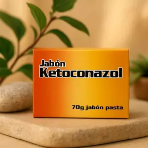 Ketoconazole Soap for Face and Body 70g Jabón Pasta for Effective Skin Care