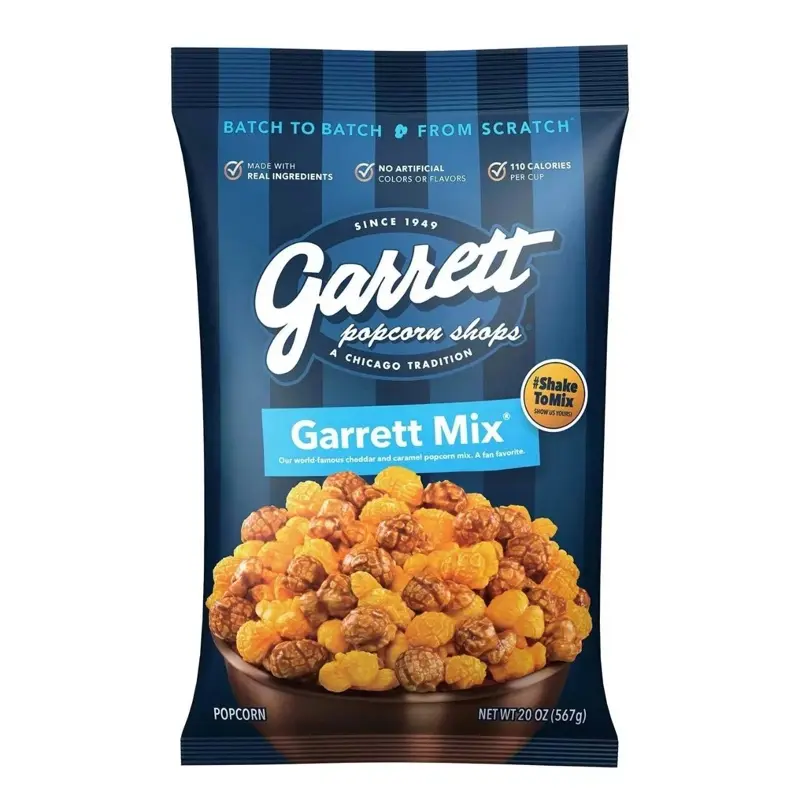 Garrett Popcorn Shops Garrett Mix 20 oz Tin – Caramel & Cheese Popcorn Combo