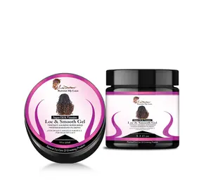 The Loc Doctress Water-Based Loc & Smooth Gel with Argan Oil & Vitamins – Super Hold for Natural Loc Care Haircare Gentle Lightweight Moisture