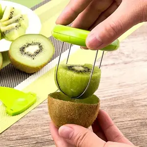 Kiwi Fruit Corer, 1 Count Fruit Core Remover, Fruit Peeler, Fruit Slicer, Fruit Cutter, Kitchen Gadgets, Kitchen Accessories