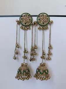 Trending Nyra Kashmiri Earrings with Jhumka