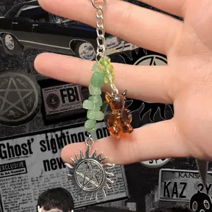 Dean Winchester “Squirrel” keychain / car charm