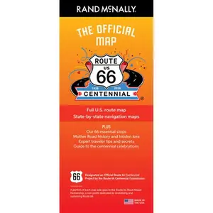 Rand McNally the Official Route 66 Centennial Map -- Rand McNally, Sheet Map, Folded