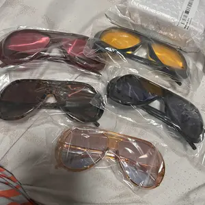 5 Pairs Y2K Street Style Women's Plastic, Trendy Casual Sunglasses, Perfect for Beach Vacations, Driving and Night Out, Stylish Accessories for Every Occasion