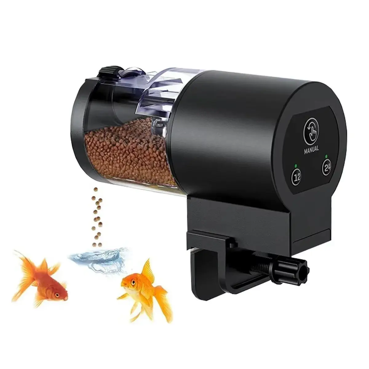 Automatic Fish Feeder – 100ml Programmable Aquarium Timer