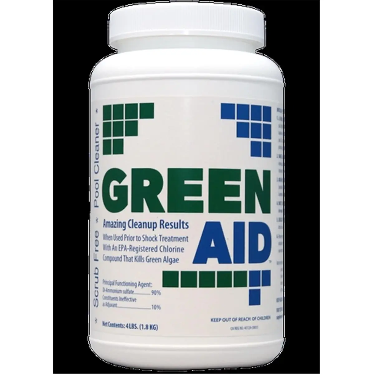 212 MAIN Bio Lab 2 lb Algaecide - Pool Algae Killer that Works with Higher pH, Safe for All Pool Surfaces, No Metals Added