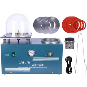 Ensure win-win 2L Mini Vacuum Casting Machine JH-CM02 Precision Jewelry Making Tool for Artisans & DIY Enthusiasts with Aerospace-Grade Durability & High-Efficiency System