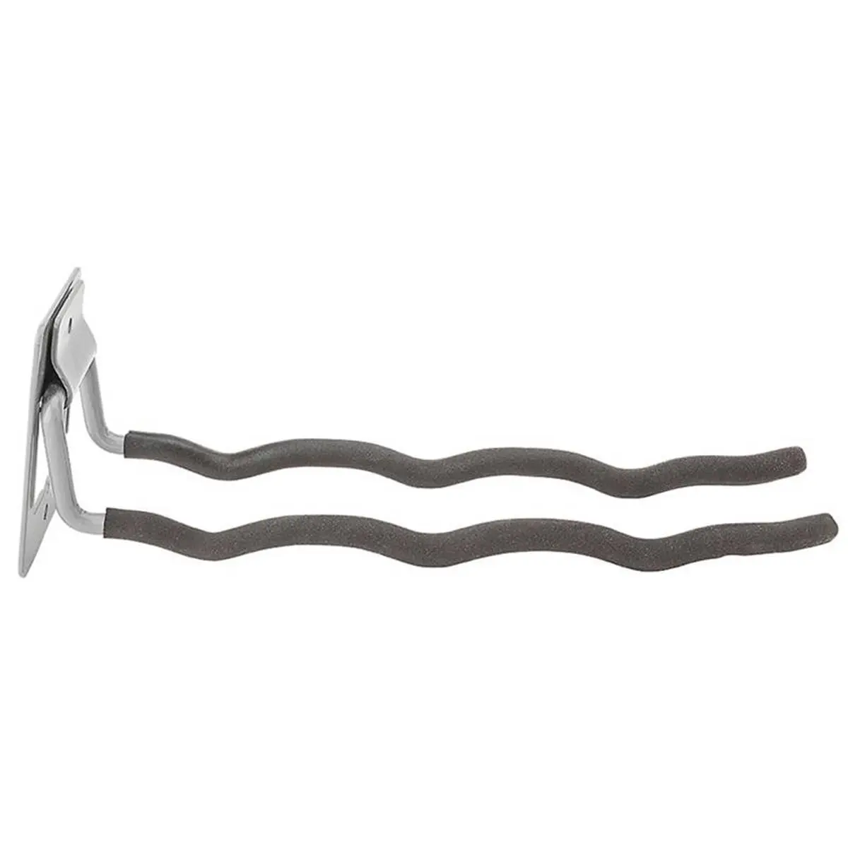 Flip-Up Storage Tool Hanger Hook with Gray Finish - Home Organiser for Garage, Room