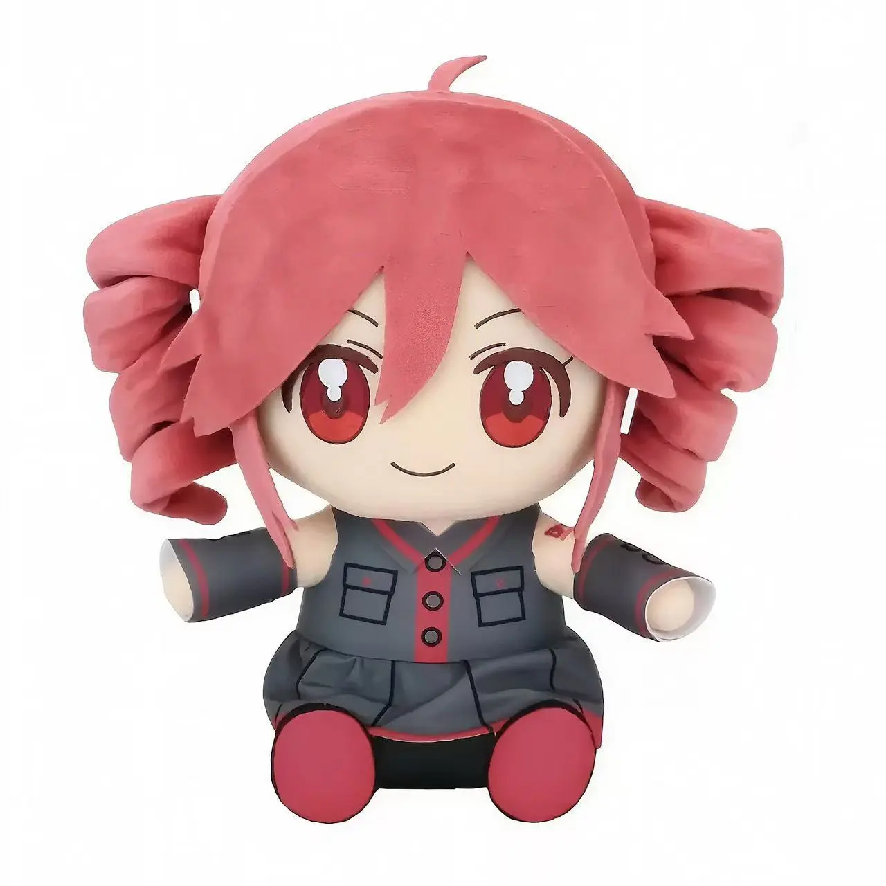 Kasane Teto Chibi Stuffed Toy, Anime Accent Plush Doll for Toys & Hobbies, Chibi Stuffed Toys